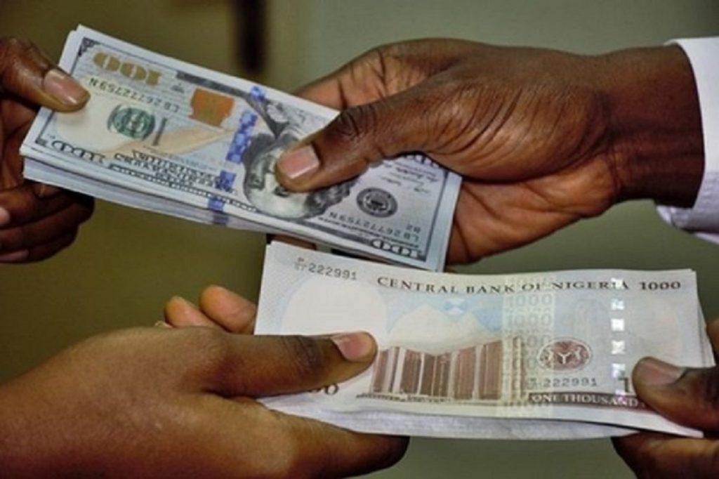 Naira exchanges n770. 38 to dollar, drops 16. 19%