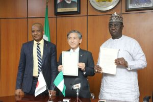 Maritime security: nigeria, japan sign exchange notes on high-speed boat