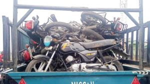 Restricted routes: police arrest 16, impound 140 motorcycles