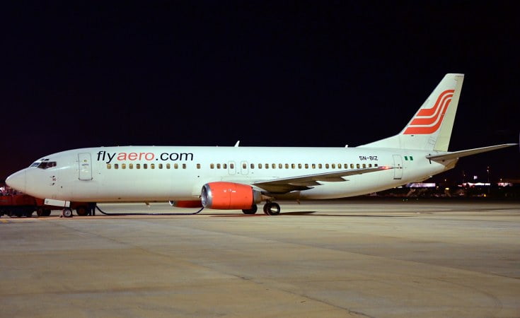 Aero contractors suspends flights