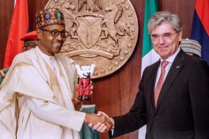 Buhari renews commitment to partner with germany, siemens to improve electricity