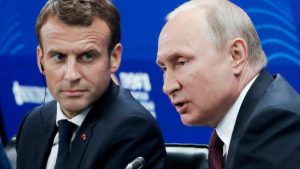 ‘we do not want a world war,’ macron tells putin