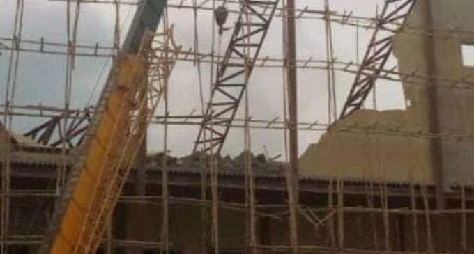 Keshi stadium building collapse caused by crane operator - official