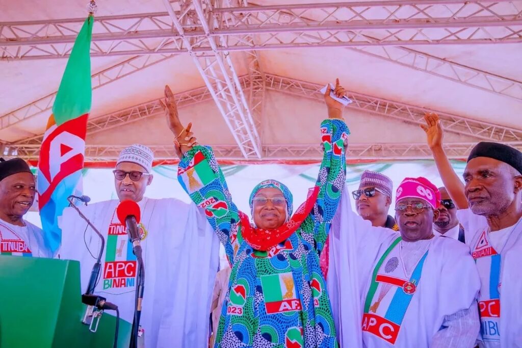 Female governor: buhari challenges voters in adamawa to make history