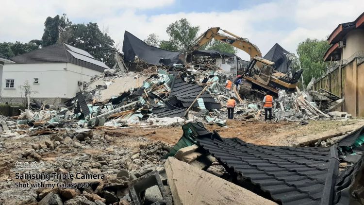 Fcta demolishes multimillion naira duplex for building violation    