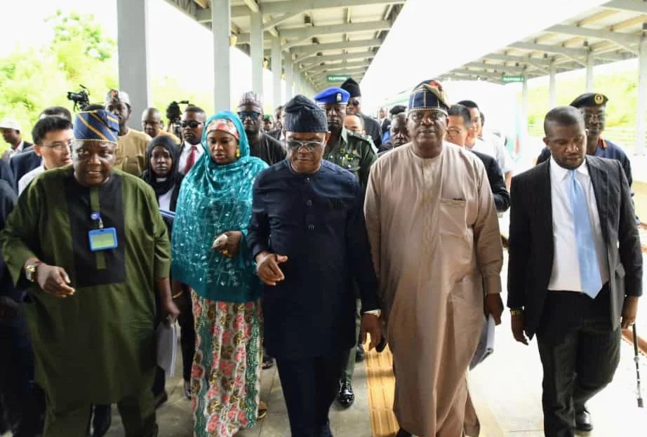 Wike inspects rail transport project, first official assignment