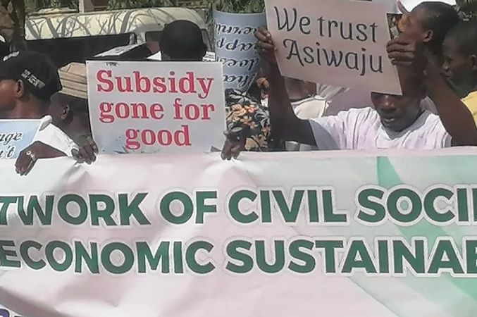 Despite hardship, Network of CSOs, rally support, Tinubu, economic policies