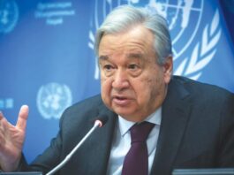 UN Chief, Guterres condemns Iran’s “large-scale attack” on Israel