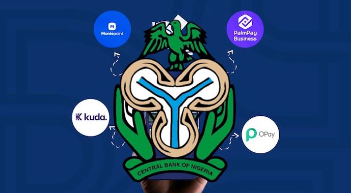 Panic as CBN bans Fintech Firms OPay, Palmpay, Kuda Bank, Moniepoint from Onboarding New Customers