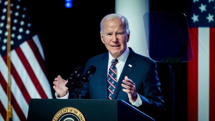 Biden accuses trump of using nazi rhetoric in newspaper mock-up