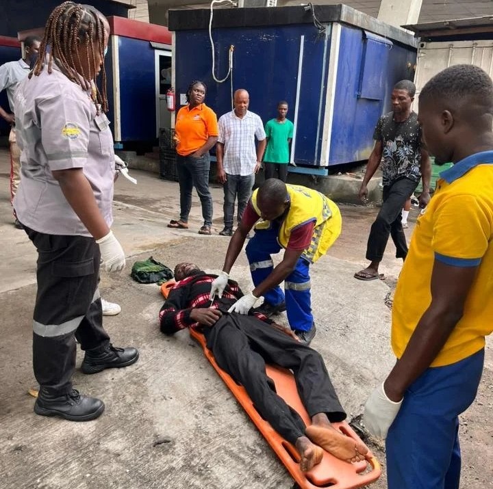 LASEMA rescues man who mistakenly fell into Lagos lagoon