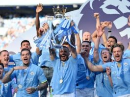 Manchester City wins historic fourth straight EPL title