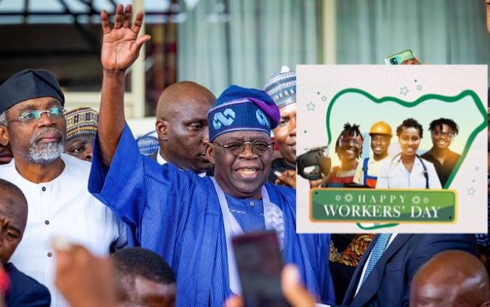 Tinubu congratulates workers as they await new minimum wage