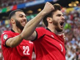 Georgia stun Portugal 2-0 to advance at Euro 2024