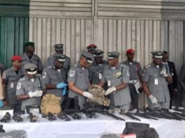 Customs intercepts another cache of arms and ammunition worth N270m