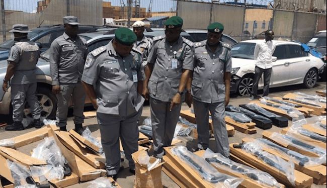 How Customs intercepted 844 Arms Units, 12,500 Ammunition Worth N13.9bn at Onne Port - Adeniyi