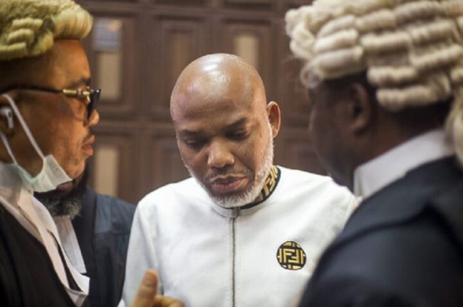 Court dismisses Nnamdi Kanu’s N1bn rights breach suit