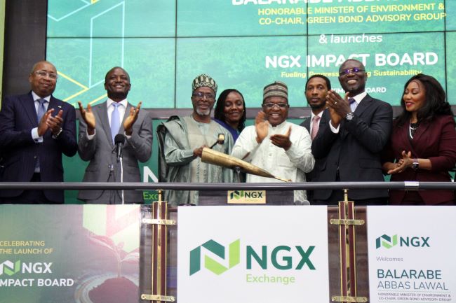 Ngx unveils impact board for listing sustainability instruments