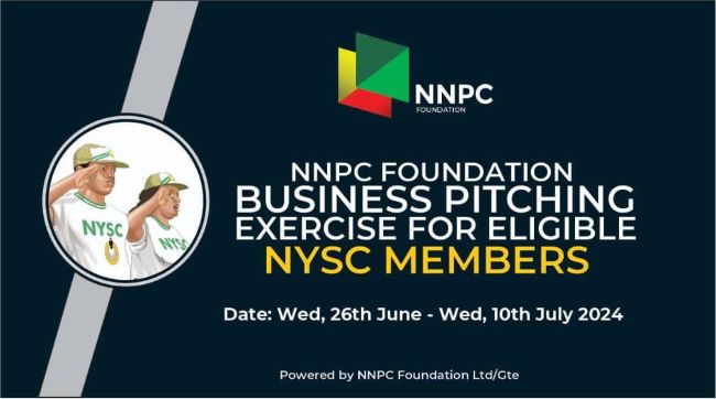 2,659 Youth Corps Members compete as NNPC Foundation unveils business opportunities
