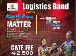 Logistics Band presents "Make We Reason The Matter" - Adetona