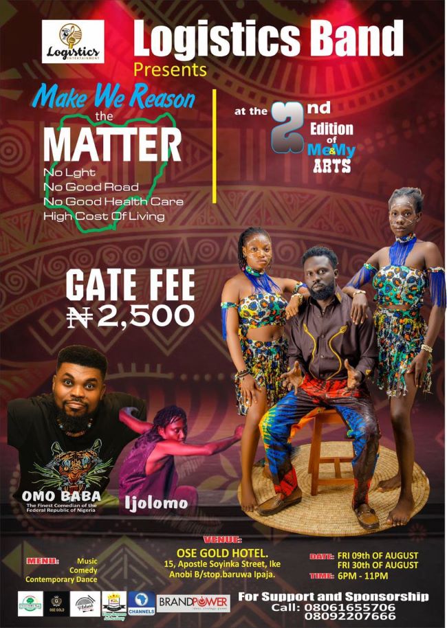 Logistics band presents "make we reason the matter" - adetona