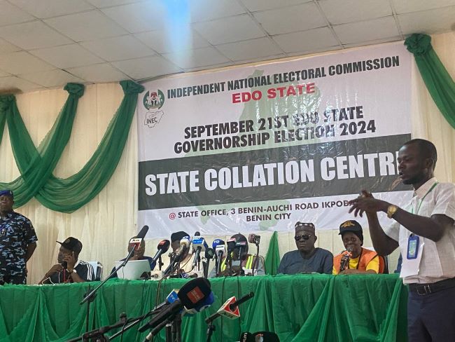 Yiaga africa says edo election failed integrity test, alleges results manipulation during collation