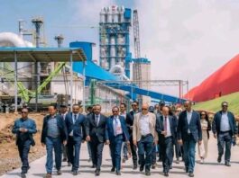 PM Ahmed inaugurates Chinese-built largest cement factory in Ethiopia