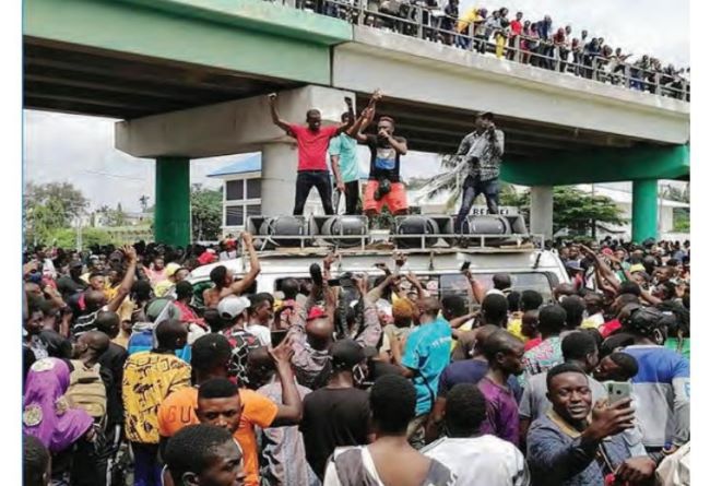 Fg charges 10 #endbadgovernance protesters with treason