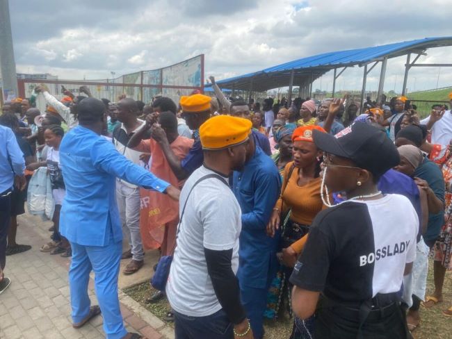 Protest as sowore is detained, released at airport