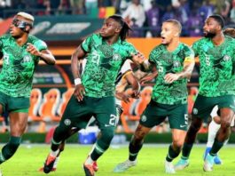 Eguavoen boasts Super Eagles can beat any team after whipping Benin Republic’s Cheetahs 3-0 in Uyo